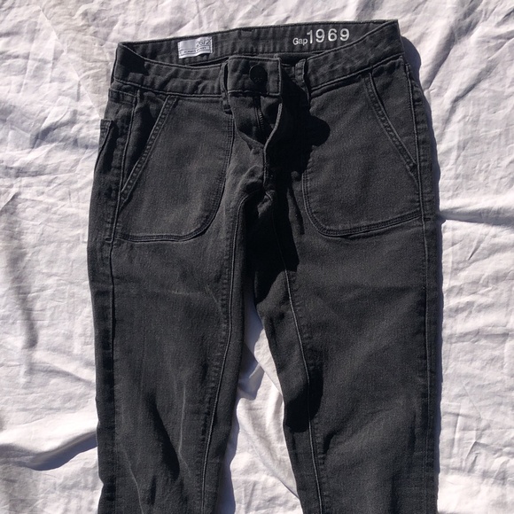 Gap 1969 skinny jeans, size 26/2, black - Picture 9 of 13